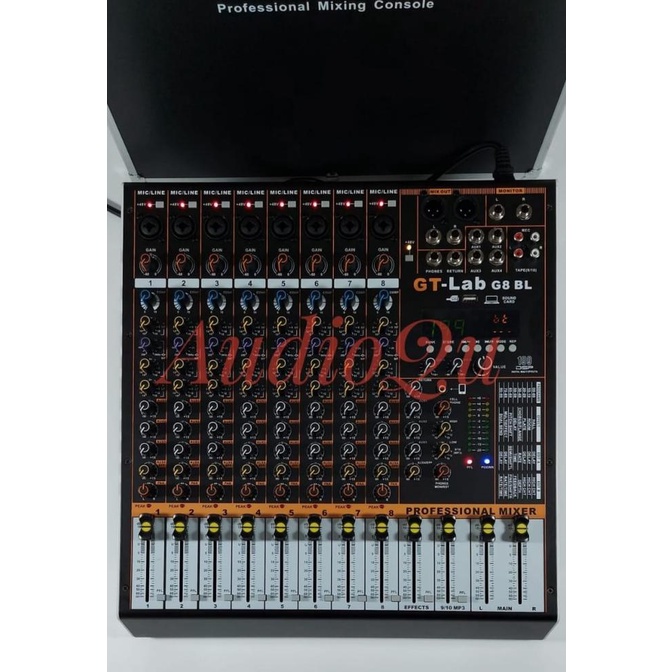 Mixer Audio GT LAB G8BL / GT LAB G8 BL By RDW 8 Channel Original Star Seller