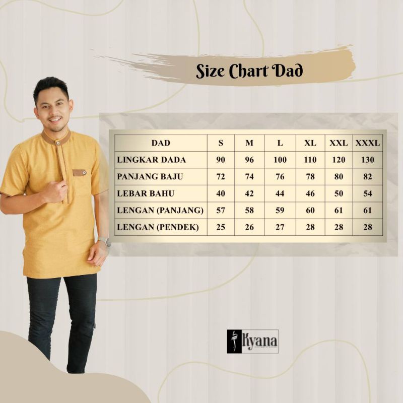 CHEONGSAM KOKO DAD dan KIDS BY KYANA HIJAB