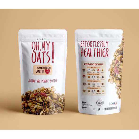 

granola by @itsohmyoats 300 gr pouch