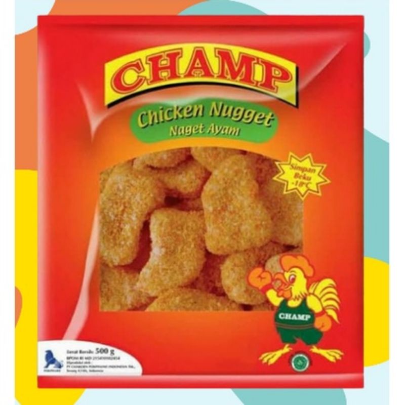 

Frozen Food - Champ Chiken Nugget 500 gr