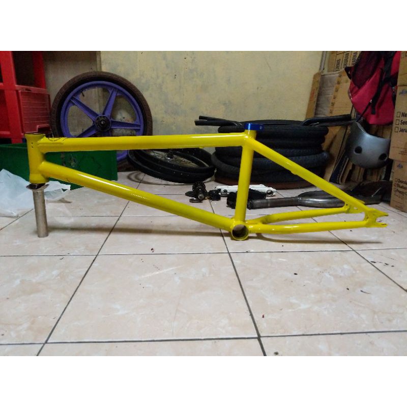 frame bmx interpaid dj bikes + headset integreted neco