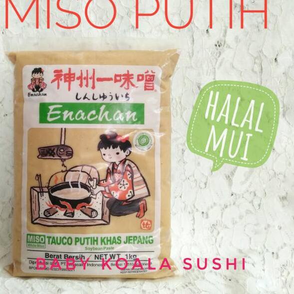 

WOW MURAH ENACHAN Pasta Miso Putih 200 g Halal │ Tauco Ala Jepang untuk Sup Miso Soup Ramen Udon#