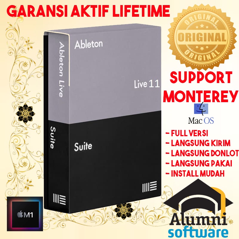 [FULL VERSION] Ableton Live 11 Mac MONTEREY Software - GARANSI AKTIVASI