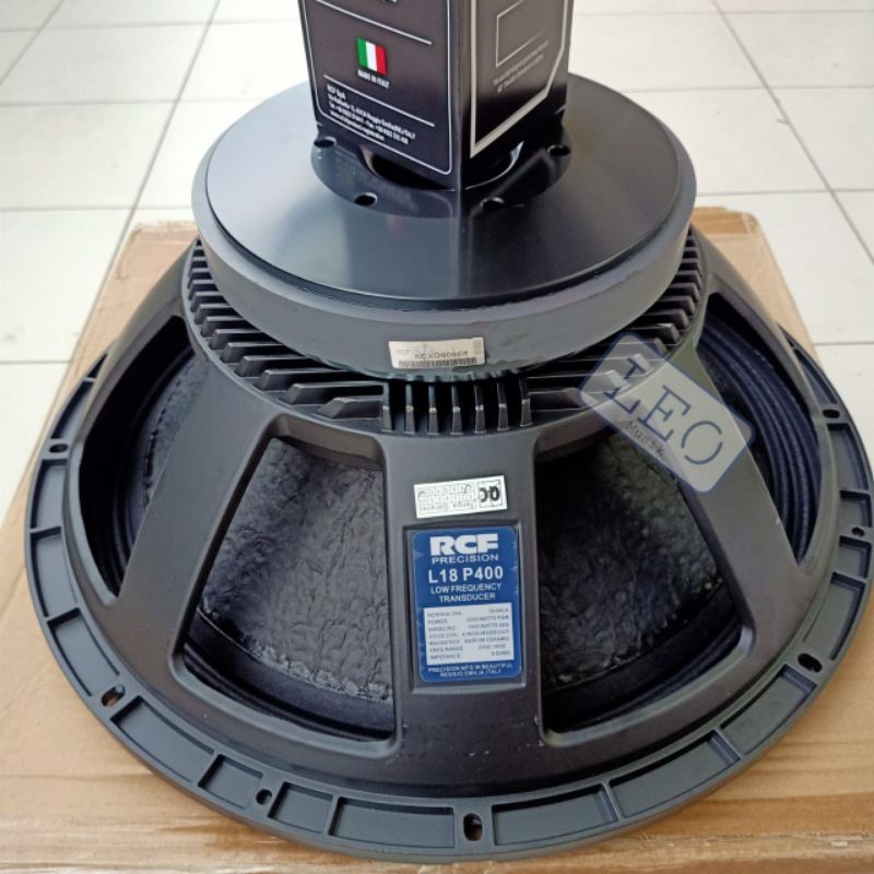 RCF COMPONENT SPEAKER L18P400 SUBWOOFER 18 INCH RCF 18P400