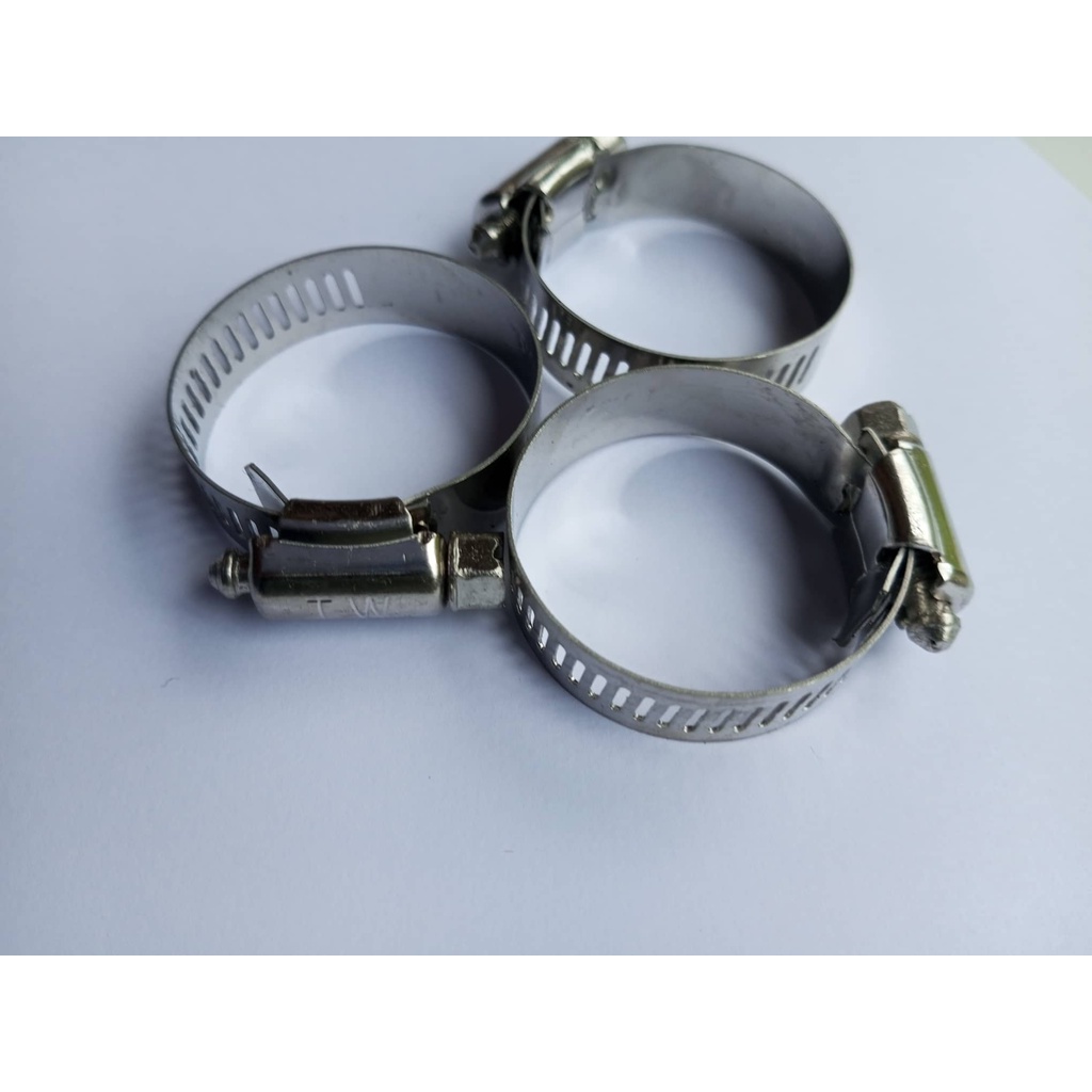 Klem Selang Putih Ukuran 3/4  Pom Mini Pertamini