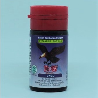

R&W Rajawali Ungu 12,5ml Sumbo Pewarna Makanan Bahan Tambahan Pangan
