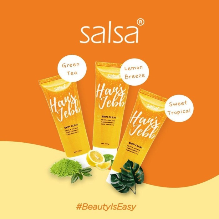 SALSA Hans Jebb Gel Skin Cleaner 110gr | Gel Perontok Daki BY AILIN