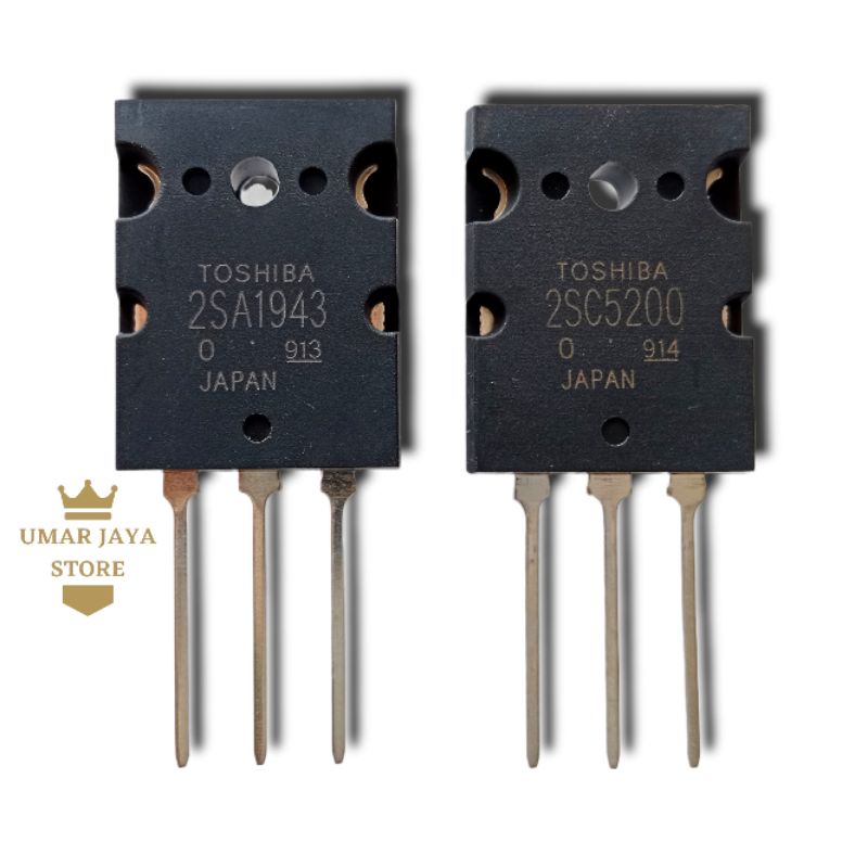 TRANSISTOR TOSHIBA 2SC5200 - 2SA1943 TR TOSHIBA 2SC 5200 2SA 1493