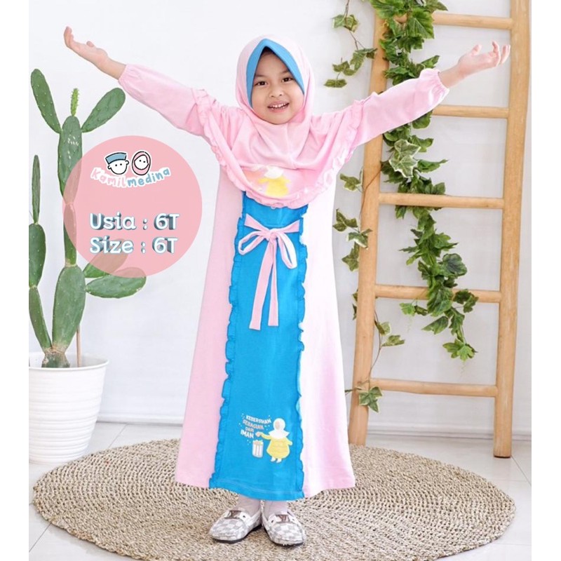 Gamis Anak Hagia Series Kamil Medina Upright