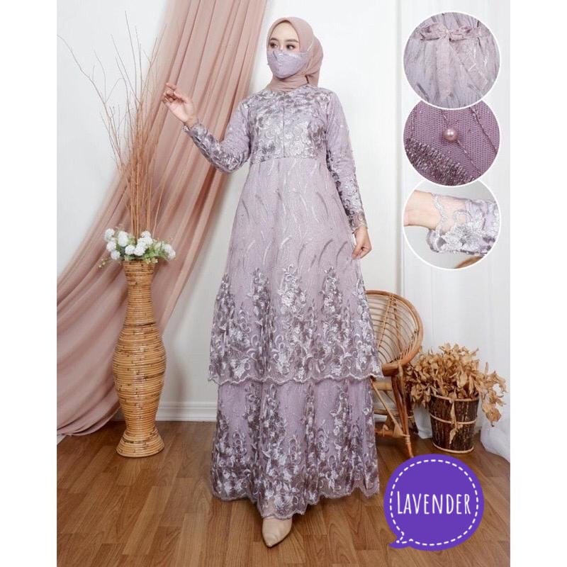 BJ - MAXI NAMIRA / GAMIS NAMIRA/ MAXI DRESS/ GAMIS BRUKAT