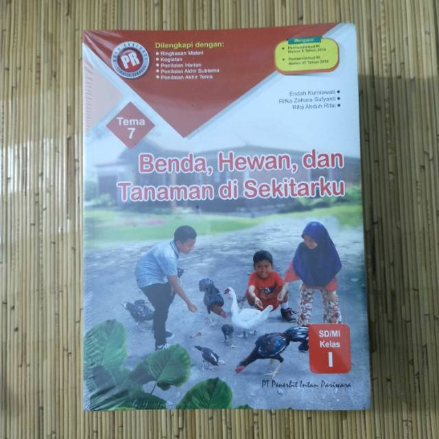PR Tematik SD Kelas 1 Tema 7