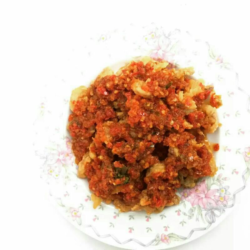 

Cumi Tepung Sambal Daun Jeruk