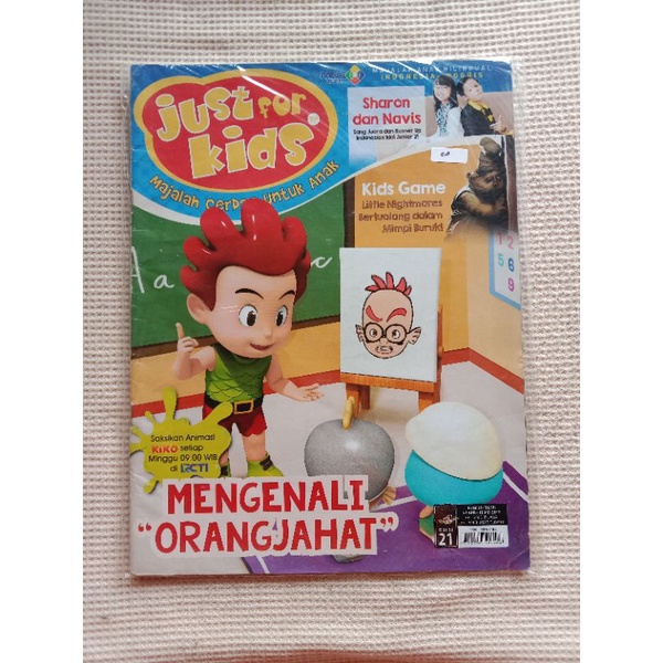 MAJALAH CERDAS UNTUK ANAK/JUST FOR KIDS EDISI 21 APRIL -MEI 2017