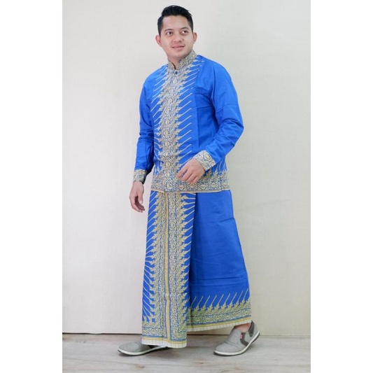 setelan batik premium sarung koko/sarung celana koko  terbaru