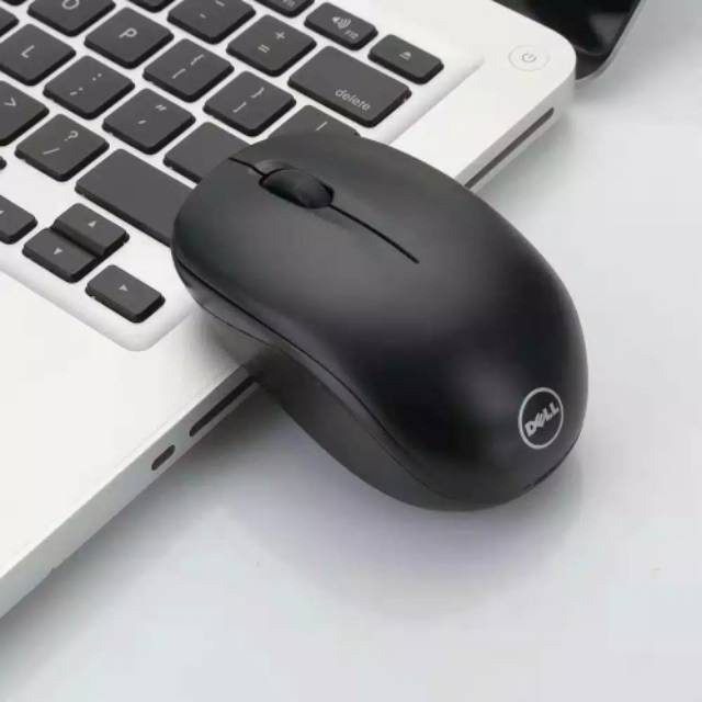 Dell WM126 Original Optical Mouse Wireless DELL BLUETOOTH MOUSE WM 126 - HITAM 2.4 GHz Wireless