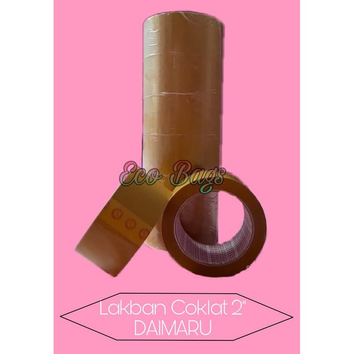 

Lakban Daimaru Coklat 2 Inch 90 Yard