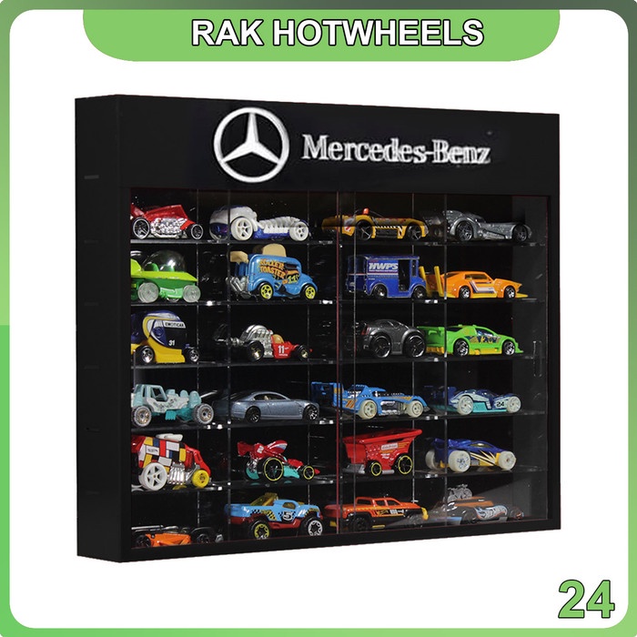 

Grosir Rak Hotwheels LOGO Mercedes 1:64 Isi 24