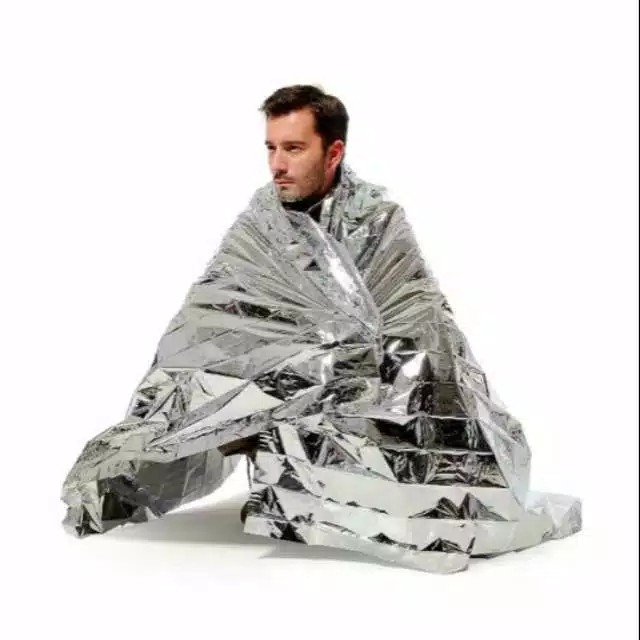 Emergency blanket foil - Selimut darurat kemping - camping outdoor