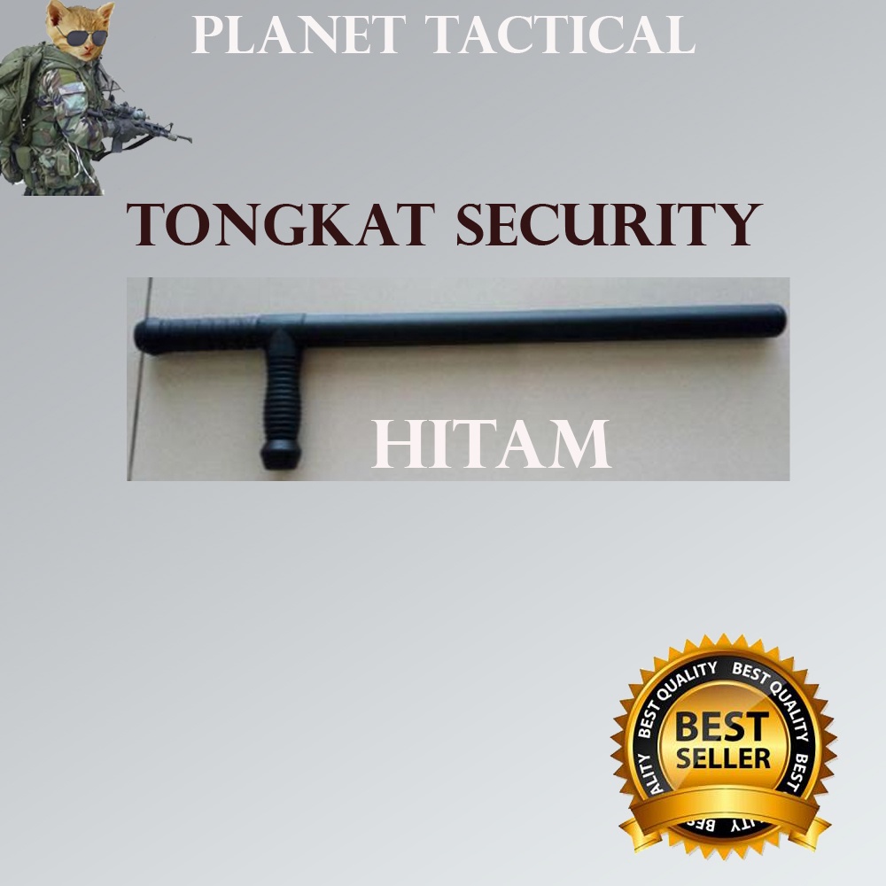 Tongkat security hitam