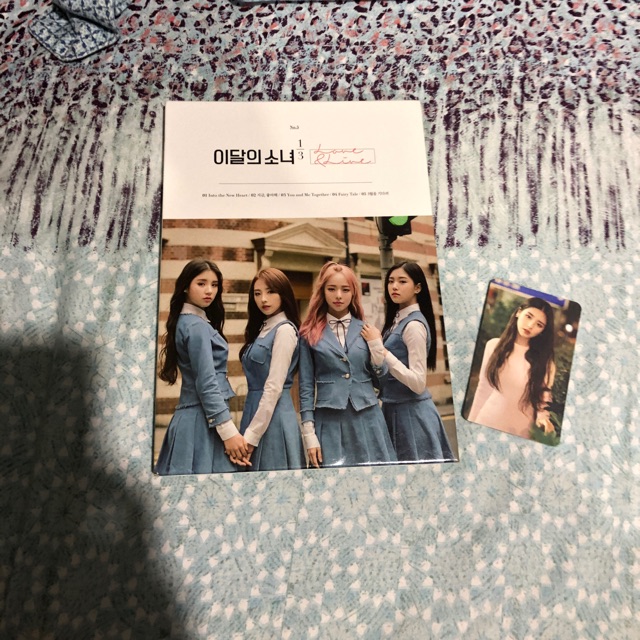 LOONA 1/3 Love&Live Official Album Unsealed First Press