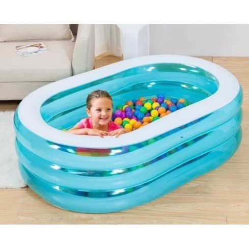 Kolam Renang Anak Oval Ahoy Pirate Friends Swiming Pool INTEX 57482