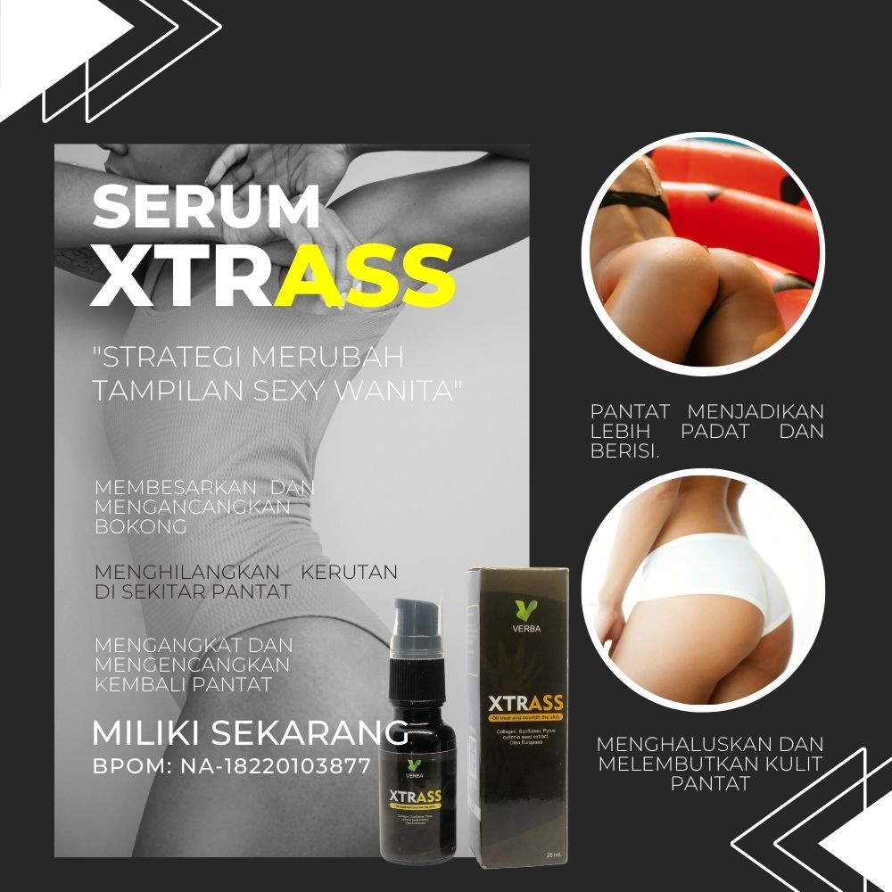 [ TERBUKTI ] OBAT PEMBESAR PANTAT BOKONG PRIA WANITA XTRASS OIL ASLI ORIGINAL HASIL PERMANEN NO 1