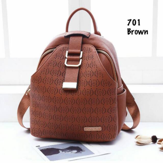 Tas Ransel Givenchy Middie Backpack #701 Tas Import Tas Fashion Tas Grosir Tas Batam