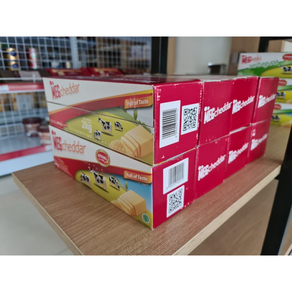 MEG KEJU CHEDDAR MERAH 2KG