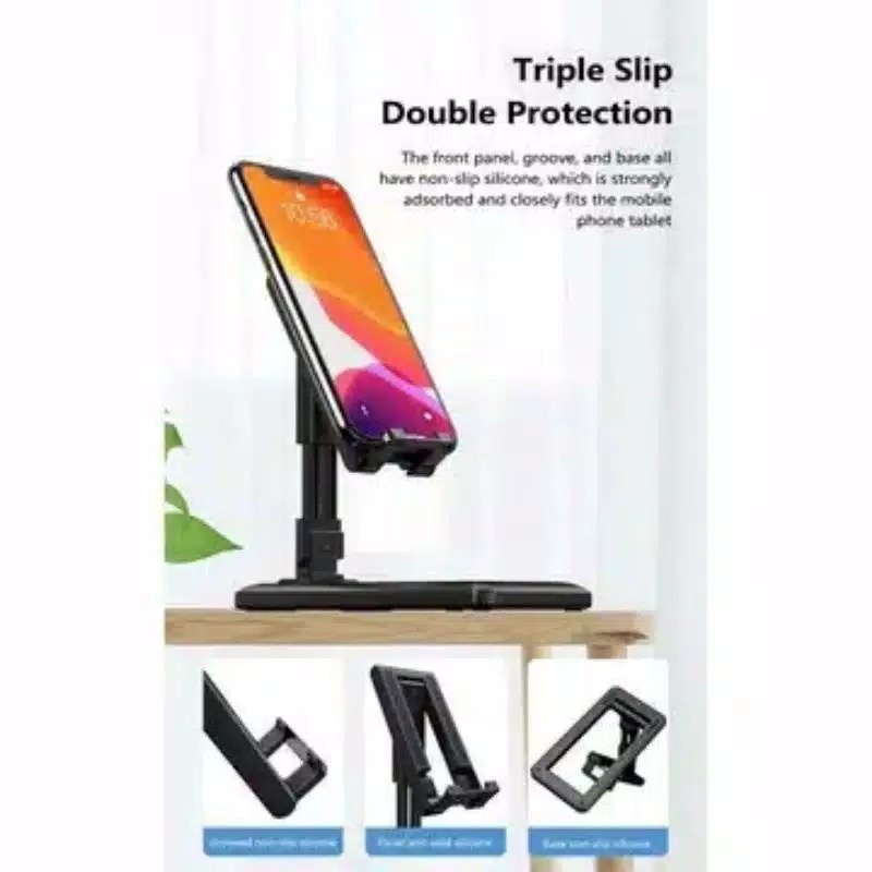 hd-28 Holder Hp lipat Meja Tablet Ipad Pro Desktop folding Stand HD 29 Portable dudukan hp stand phone holder universal