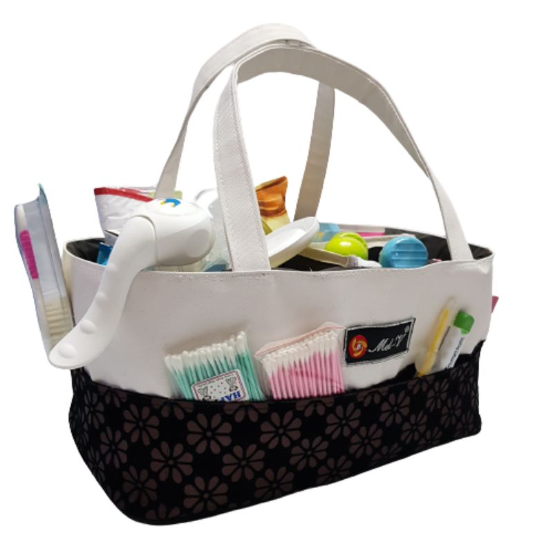 Caddy Bag Baby Mel-v  Multipurpose caddy bag baby / Tas Perlengkapan Organizer Baby / Tas multi fungsi    (ARTCK02)