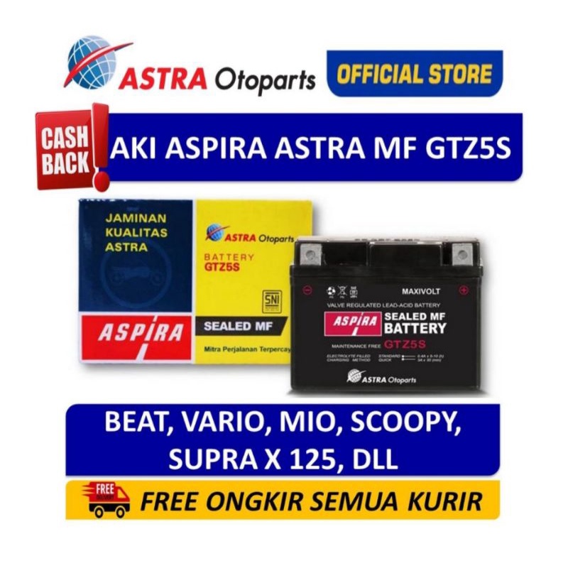 Aki Motor Full Kering Beat Vario Supra125 Karisma Blade Gtz5s Aki Motor Beat Supra 125 Vario Origina