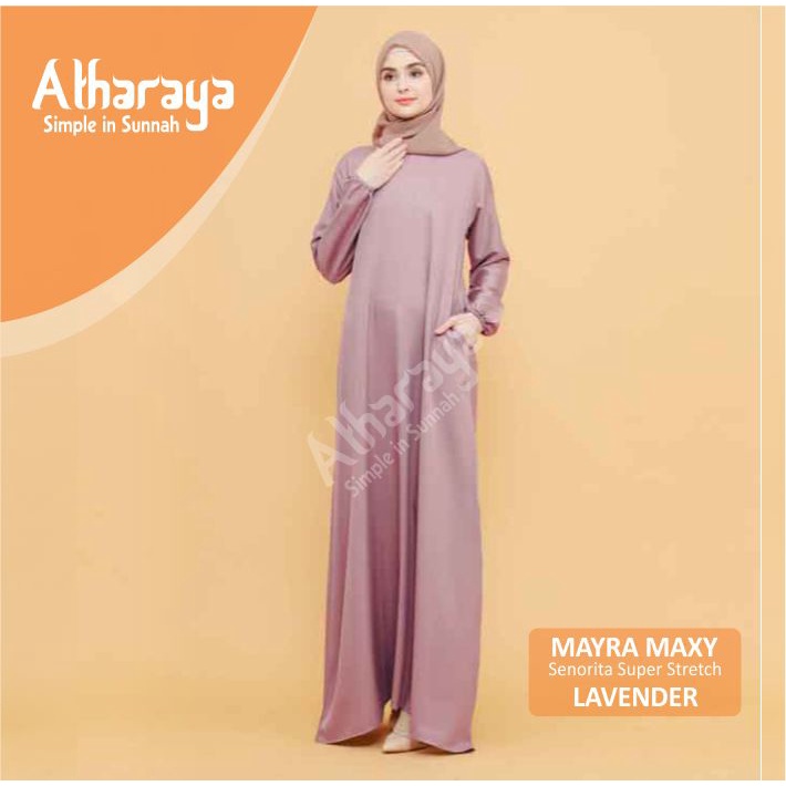 Gamis Remaja Terbaru Abaya Basic Dress MAYRA By Atharaya