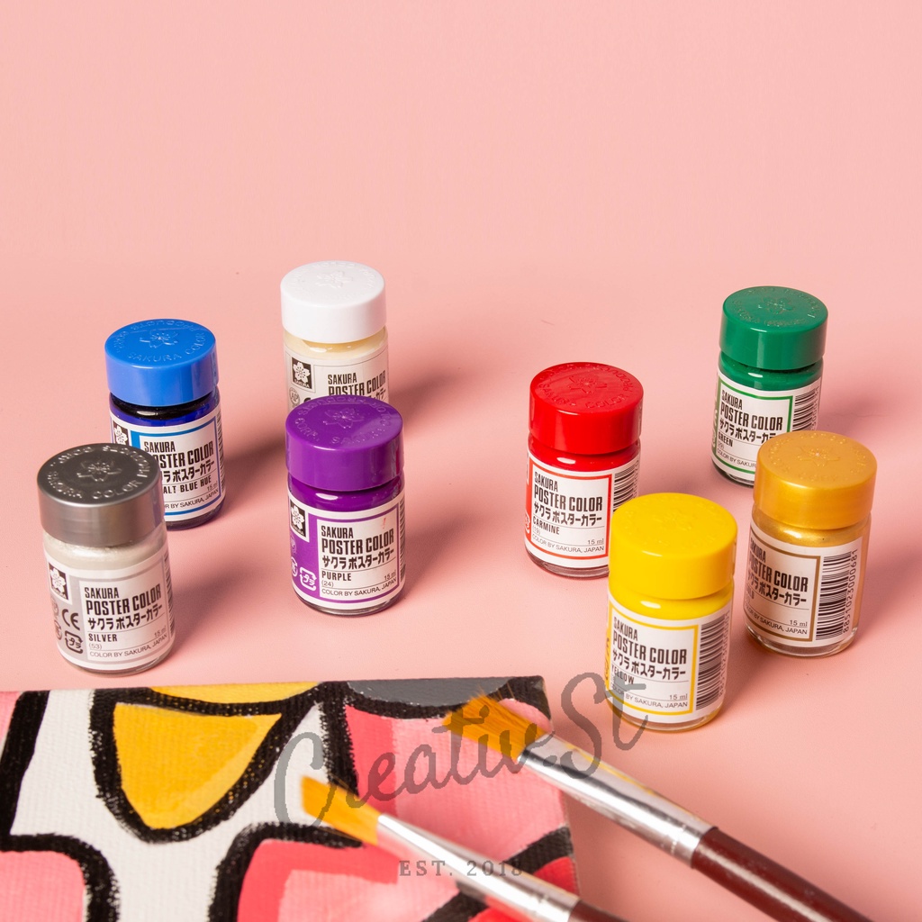 

Rad Sakura Cat Poster 15 Ml Poster Color Paint
