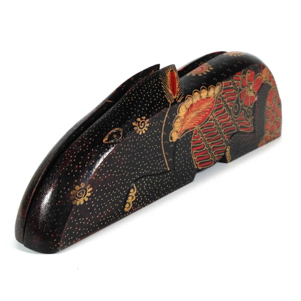 Mainan Tradisional Congklak Dakon Kayu Batik Tikus + Biji Kerang