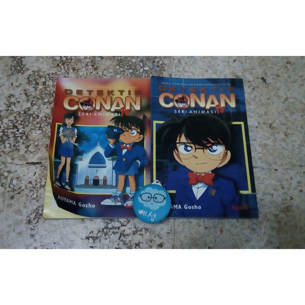 Komik Detective Conan Serial Animasi Nomor 6 Dan 7 Manga Kolpri