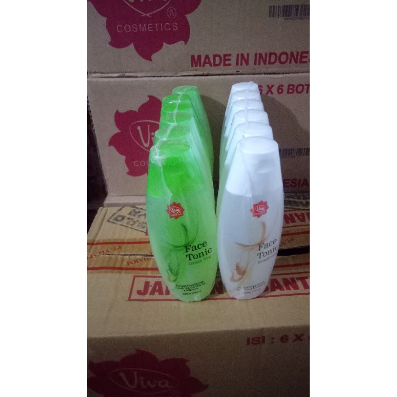 Viva Toner Bengkoang/Greentea /spriluna100ml