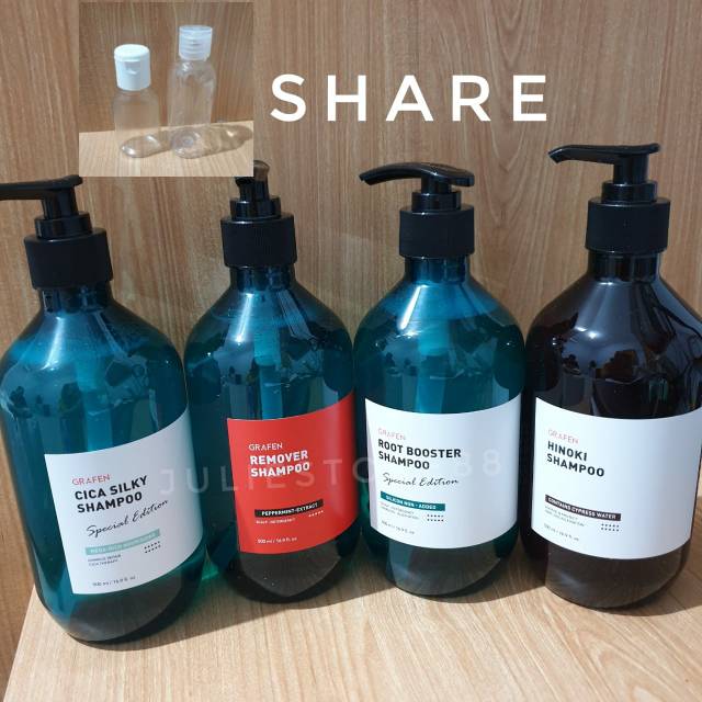 (Share) GRAFEN Root Booster Shampoo Remover Shampoo Cica Silky Shampoo Hinoki Shampoo