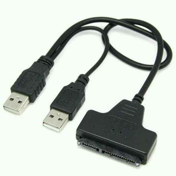 Kabel SATA USB 2.0 untuk HDD Hard Disk 2.5 Inch# CABLE SATA USB 2.0