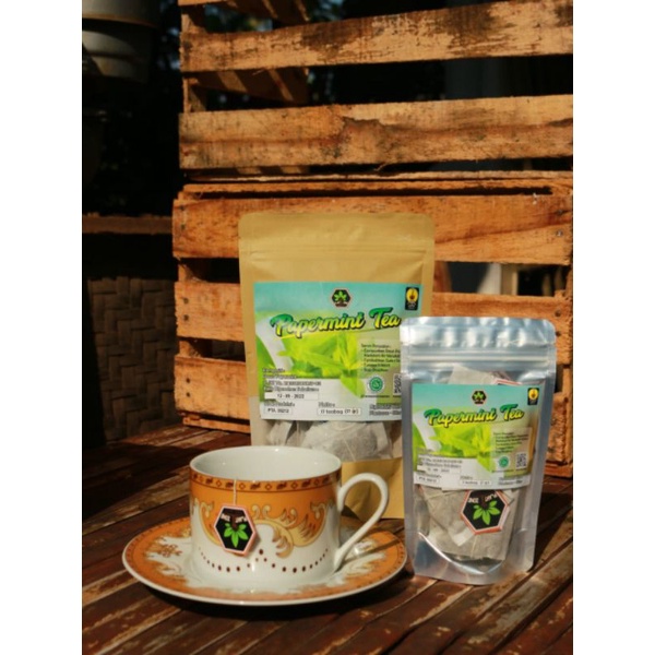 

TEH DAUN MINT ORGANIK (PAPERMINT TEA)/TEH PENYEGAR NAFAS/TEH PELEGA HIDUNG TERSUMBAT
