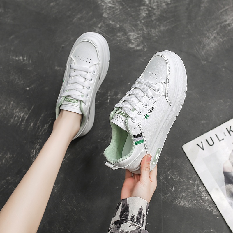 COD [ BAYAR DITEMPAT ] 105 Sepatu Sneakers Wanita Casual ala Korea Import Kualitas Super Premium-2