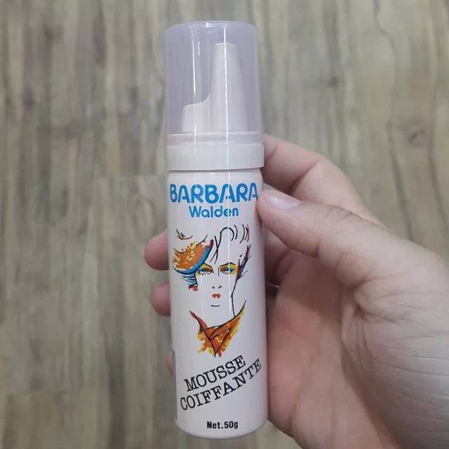 BARBARA WALDEN 50ML - FOAM HAIRSPRAY BARBARA WALDEN - BUSA PENGERAS RAMBUT