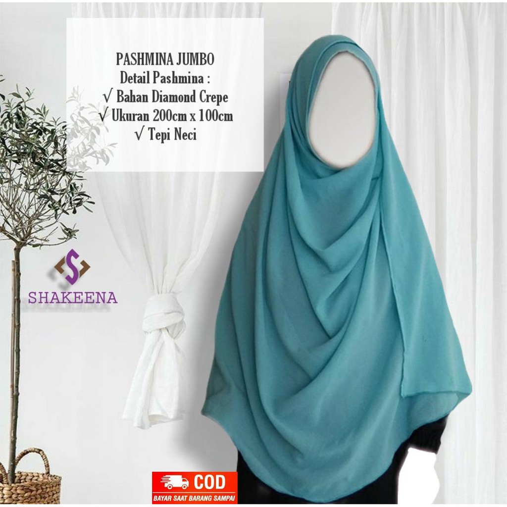 Pashmina syari / pashmina jumbo A27 100 x 200