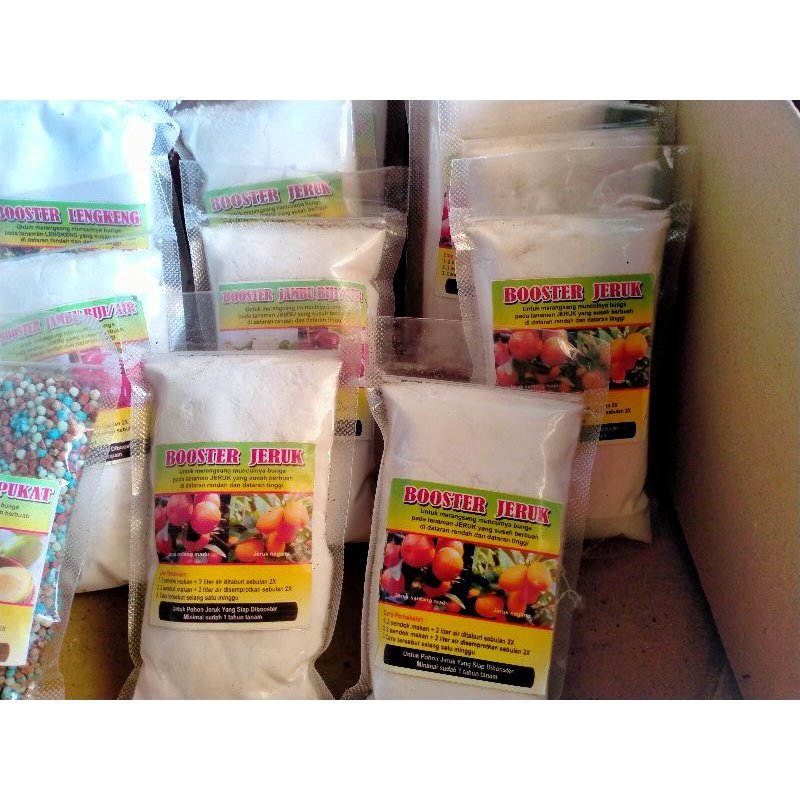boster untuk mempercepat pembuahan pada tanaman jeruk