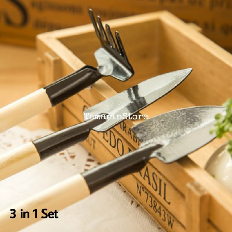 Alat Berkebun  3 in 1 Set Serbaguna Garden Tools Tanaman