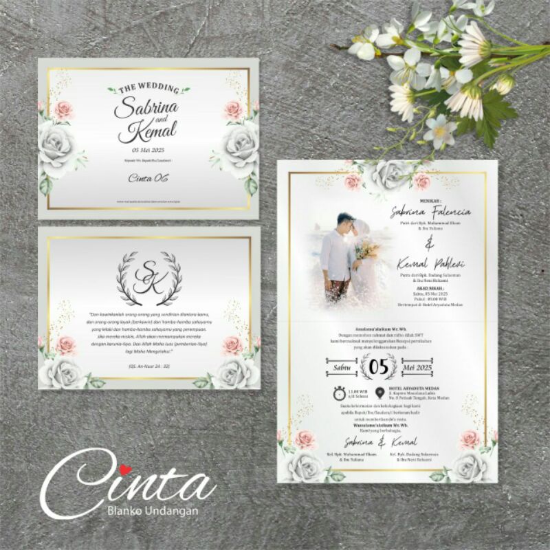 undangan pernikahan terlaris cinta06