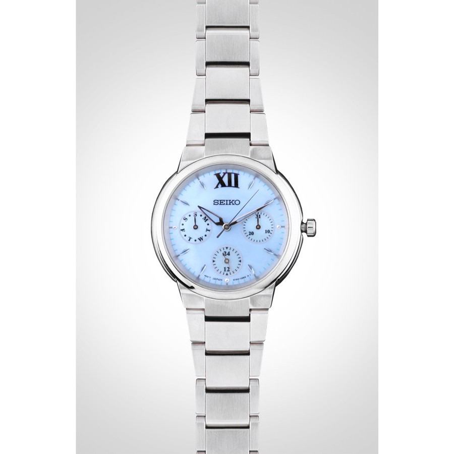 Seiko Ladies SKY761P1 Quartz Sky Blue Dial | Jam Wanita SKY761