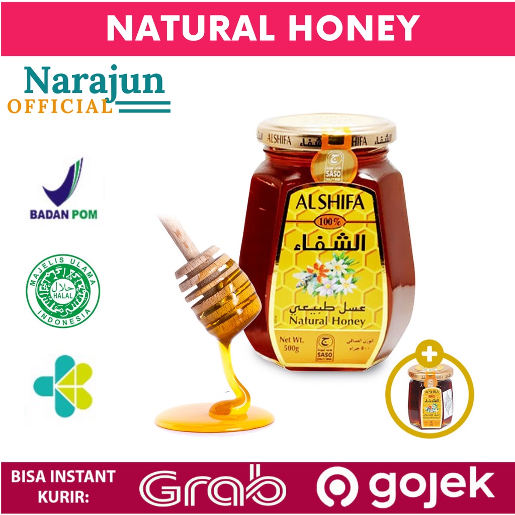 

ALSHIFA NATURAL HONEY MADU IMPORT ARAB SAUDI ASLI ORIGINAL