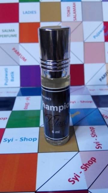 Parfum Champion Black By Ahsan Roll On Non Alkohol 6ml