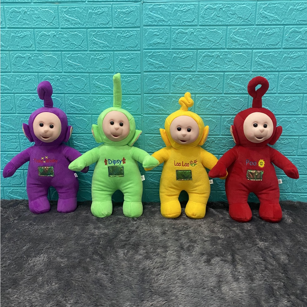 Boneka Teletubbies Besar Ukuran XL (Tinggi 50cm) Berlabel SNI