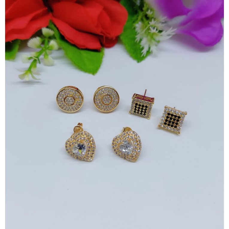 Anting-Anting Tusuk Xuping Lapis emas 18k TS03-TS05